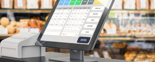 Caisse enregistreuse tactile